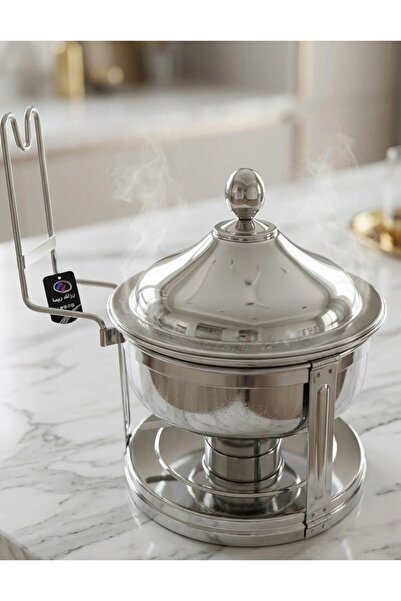 Rwafd Rema Silver buffet heater, indian industry, 4 liters