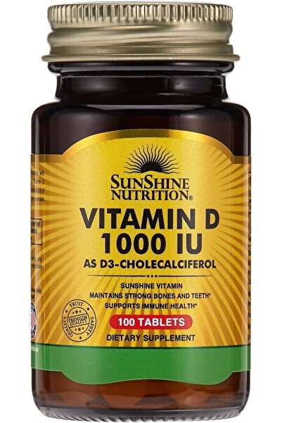 Sunshine Nutrition Vitamin D 1000
