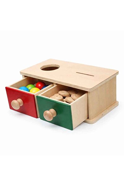 Generic Double Ball Drawer Toy – Develop Matching and Motor Skills