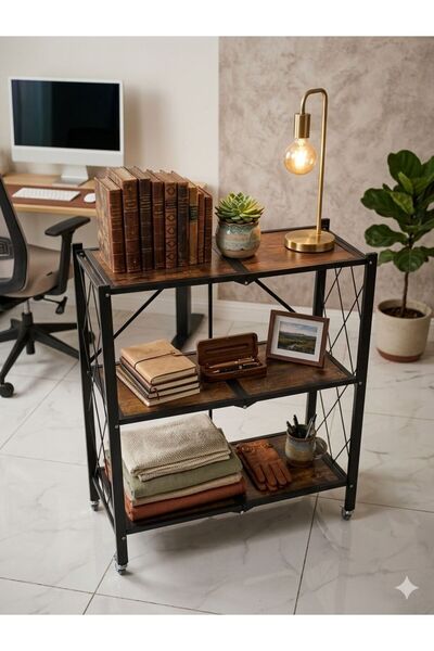 Noor رفوف تخزين معدنيه3طبقات