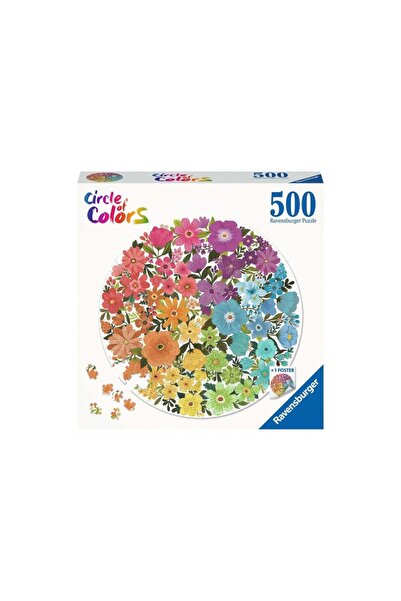 RAVENSBURGER Puzzle Cerc de Flori, 500 Piese