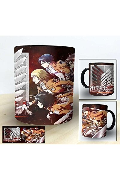 Attack On Titan Levi Eren Mikasa, Armin Mug