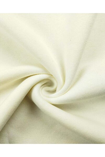 Kumaş Parça Ecru Color Shaded 3 Thread Fabric 150X90Cm