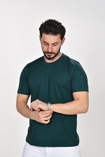 VALERİO MEN تي شيرت أساسي مريح من قماش المودال للجنسين