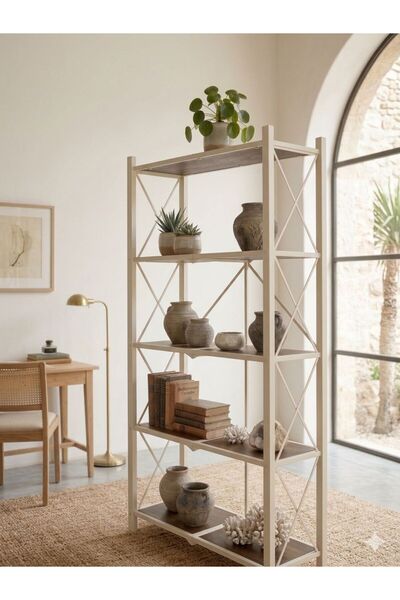 Noor رفوف تخزين معدنيه5طبقات