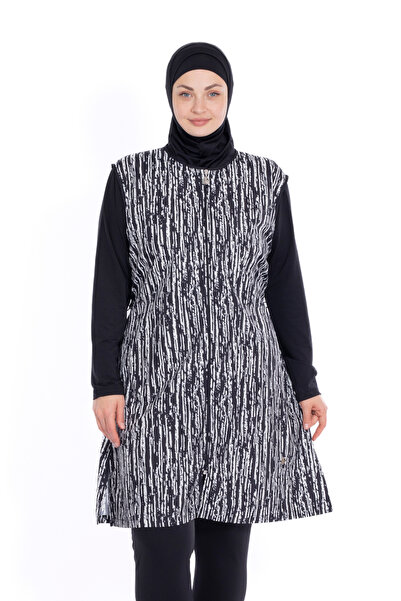 İYİBU Battal Size Hijab Swimsuit 3Xl-6Xl Parachute Fabric Water Repellent Plu...