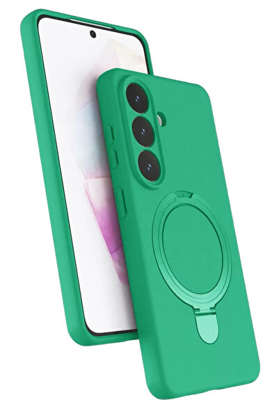 ZEMİRA HOME Newface Samsung Galaxy S26 Regal Cover with Magsafe Stand - Green