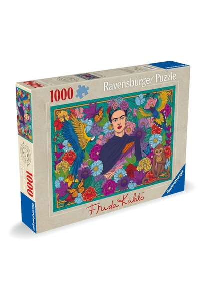 RAVENSBURGER Puzzle Frida Kahlo Înconjurată de Flori 1000 Piese