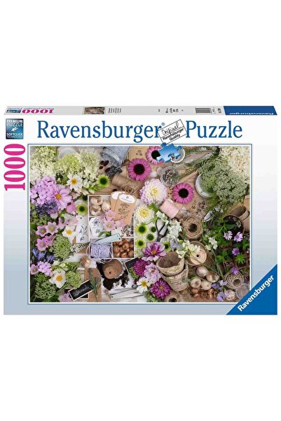 RAVENSBURGER Puzzle pentru iubitorii de flori, 1000 de piese