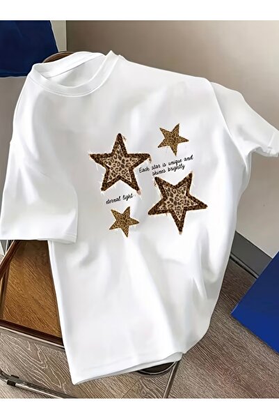 FUFLUNS TRICOU UNISEX FEMEI/BĂRBAȚI CU GULER ROTUND, MĂRIME MARE, CU IMPRIMEU...