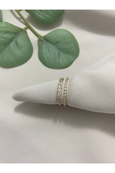 LuxeVibe Çelik Takı Xuping Kadın Yüzük Minimalist Su Yolu Ayarlanabilir Model...