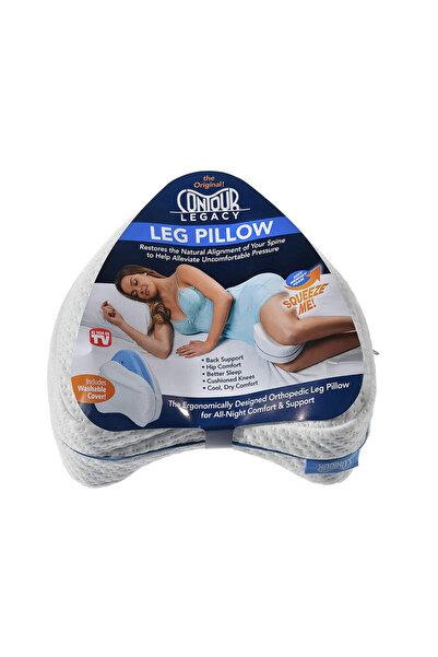 CONTOUR Pernă Ortopedică Legacy pentru Picioare și Genunchi, Spumă cu Memorie...