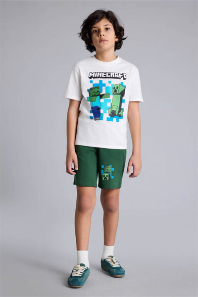 DeFacto Minecraft majica i šorti, set od 2 dela za dečake G6685A826SM