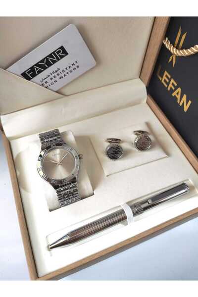 LV LEFAN Men's Watch Set