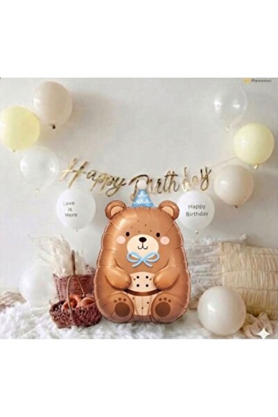 ÇITIPITISTORE Rabbit Foil Balloon Birthday Party Balloon Set