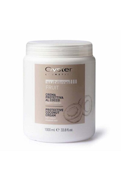 Oyster كريم سوبليم فروت الواقي بزيت جوز الهند للشعر المصبوغ - 1000 مل