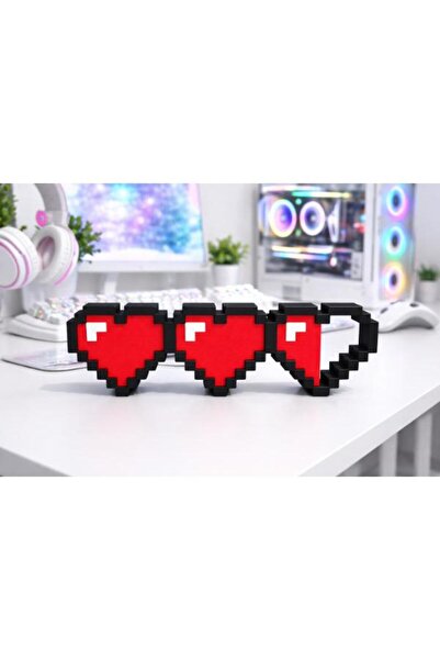 GAMER Heart Ornament Trinket Wall and Desktop Ornament -Player and Valentine Gift