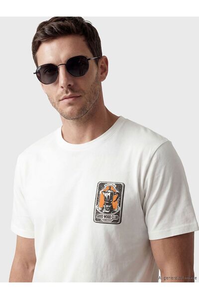 LC Waikiki Standard Mold Printed Men's T-Shirt
