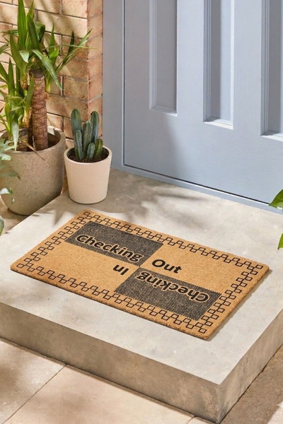 Doormat in Front of the Door