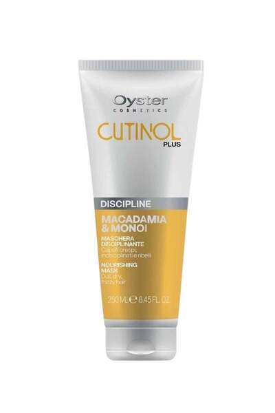 Oyster قناع الشعر كوتينول بلس ديسبرينك للتحكم بالتجعد مع زيت المكاديميا والمو...