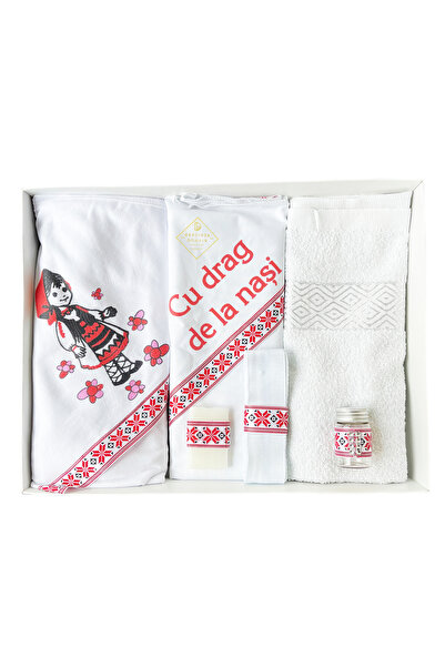 Gardinea Domain Traditional baby girl baptismal kit Gardinea Domain® 6 pieces...