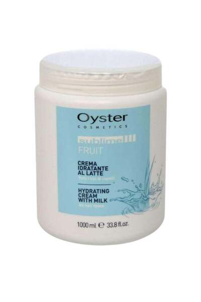 Oyster قناع كريم الحليب المرطب لتحديد الشعر المجعد وفك تشابكه - 1000 مل