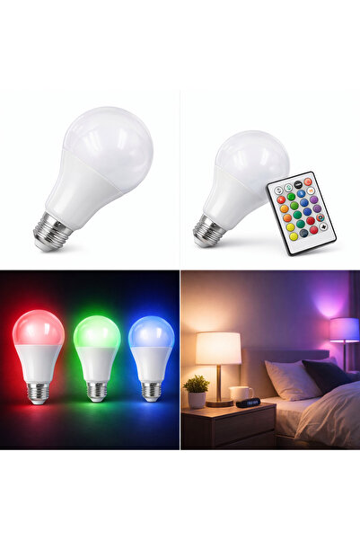 Generic Led Rgb Color Changeable Light with Remote Control