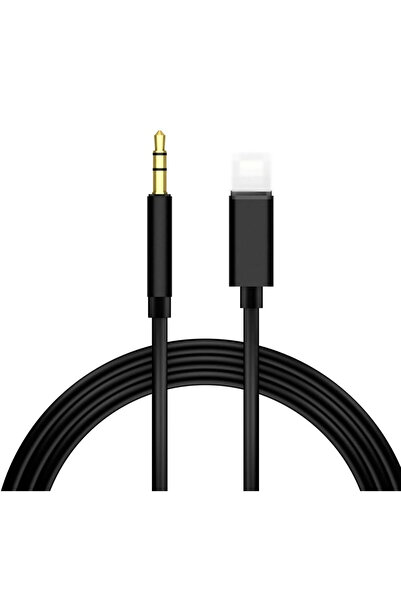 NO NAME Cablu auxiliar Jack-iPhone 7, 8, X, Xr, X Max, 11 - 1 metru lungime