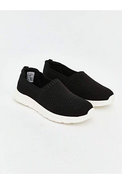 LC Waikiki Lcw Steps Women's Black Mesh Detailed Sneakers