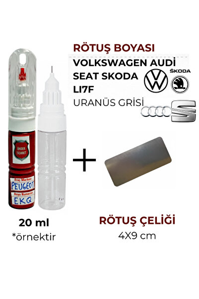 Önder Ticaret Volkswagen Audi Seat Skoda LI7F Uranüs Grisi Rötuş Boyası ve Rö...