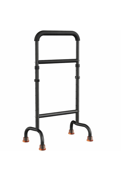 OEM Adjustable height walking frame, made of aluminum, non-slip base, mobilit...