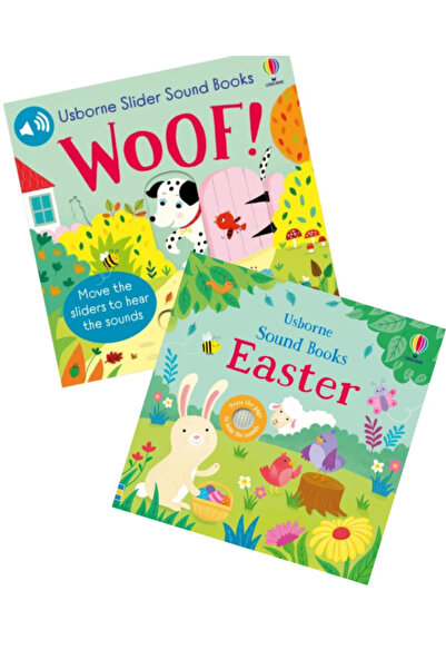 Usborne Soundbook Set – WOOF WOOF! Easter Sounds