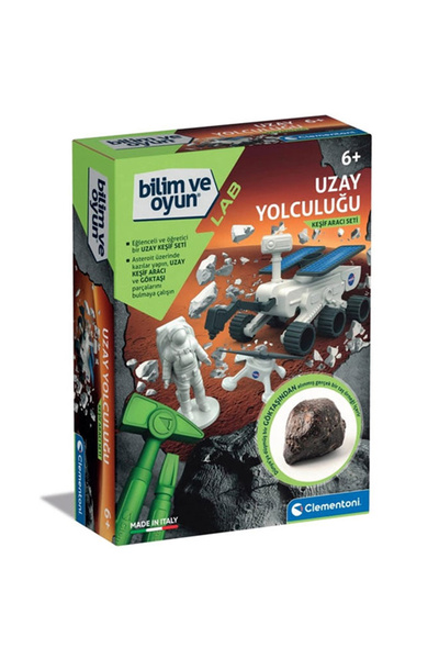 Clementoni Çocuk Clementon Bilim ve Oyun Uzay Yolculuğu Keşif Aracı Seti 64190