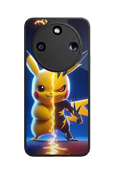 Aksel Kılıf حافظة سيليكون سوداء غير لامعة فاخرة متوافقة مع هاتف Honor Magic 8...