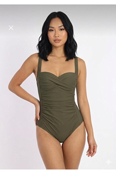 DRESSY LIFE Costum de baie pentru femei Drapeli Toparlayici, Îmbrăcăminte de ...