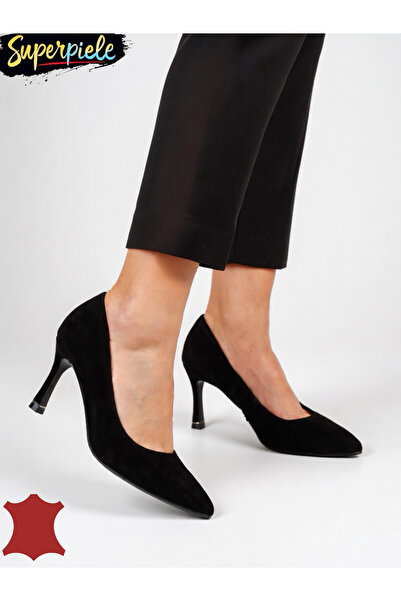 ANGEL BLUE Elegant stiletto shoes made of genuine leather