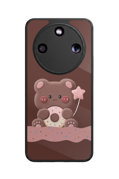 Aksel Kılıf حافظة سيليكون سوداء غير لامعة فاخرة متوافقة مع هاتف Honor Magic 8...