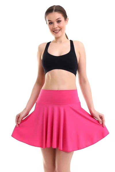 SUERTO Beach Skirt Pareo, Pink Color, Wash-Free Skirt