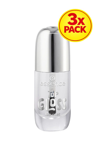 Essence 3x PACK TOP GLOSS Top Coat