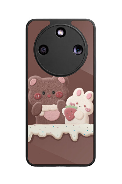 Aksel Kılıf حافظة سيليكون سوداء غير لامعة فاخرة متوافقة مع هاتف Honor Magic 8...