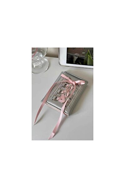 EMKSHOP Elegant Lace Ribbon Detailed Women's Wallet/Card Holder