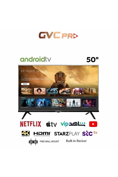 GVC PRO 50 Inch Smart LED 4K TV