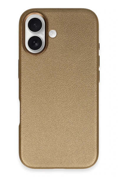 Joko GLD-SPT- غطاء جلدي وندر ماجسيف لهاتف آيفون 16 (03915) - برونزي