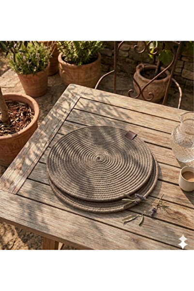 ZEMİRA TEKSTİL Σετ Σουπλά για 2 Άτομα, Αμερικάνικο Σετ Σουπλά για Σέρβις