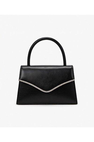 silora Classic Evening Bag for Women with Crystal Embellishments