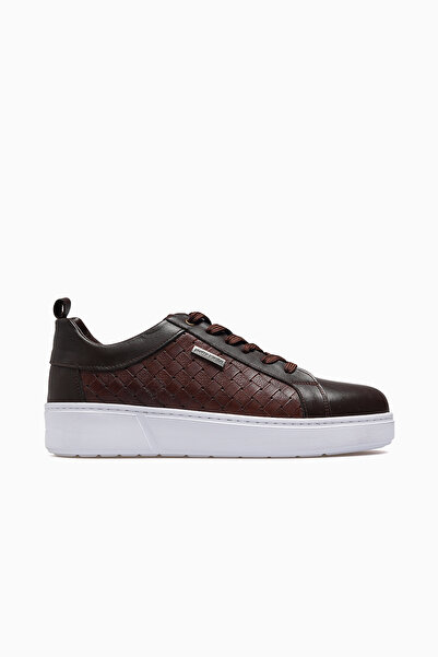Pierre Cardin Men's leather casual daily shoes 26y 1472601 coffee