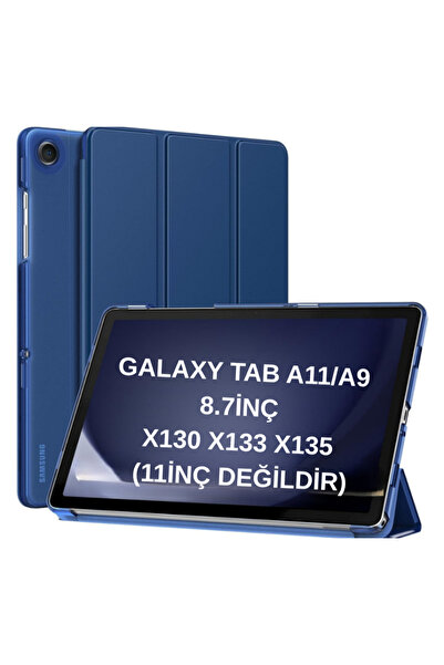 UnDePlus Samsung Galaxy Tab A11 8.7inç Kılıf PU Deri Smart Standlı Case Uyku ...