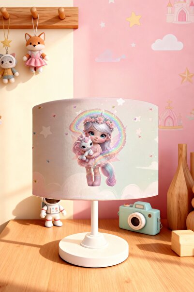 EVPANYA عاكس الضوء لغرفة الأطفال بتصميم الجنية الصغيرة والصديقة