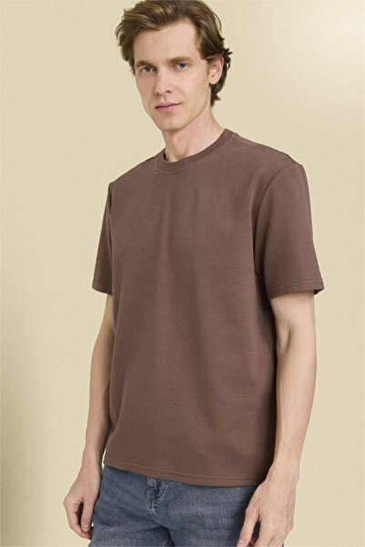 LC Waikiki Crew Neck Cross Woven T-Shirt