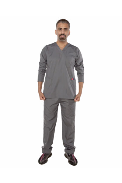 EZARY Medical Uniform Scurap Ezari Gray Long Male